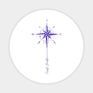 First Mate Compass rose Magnet